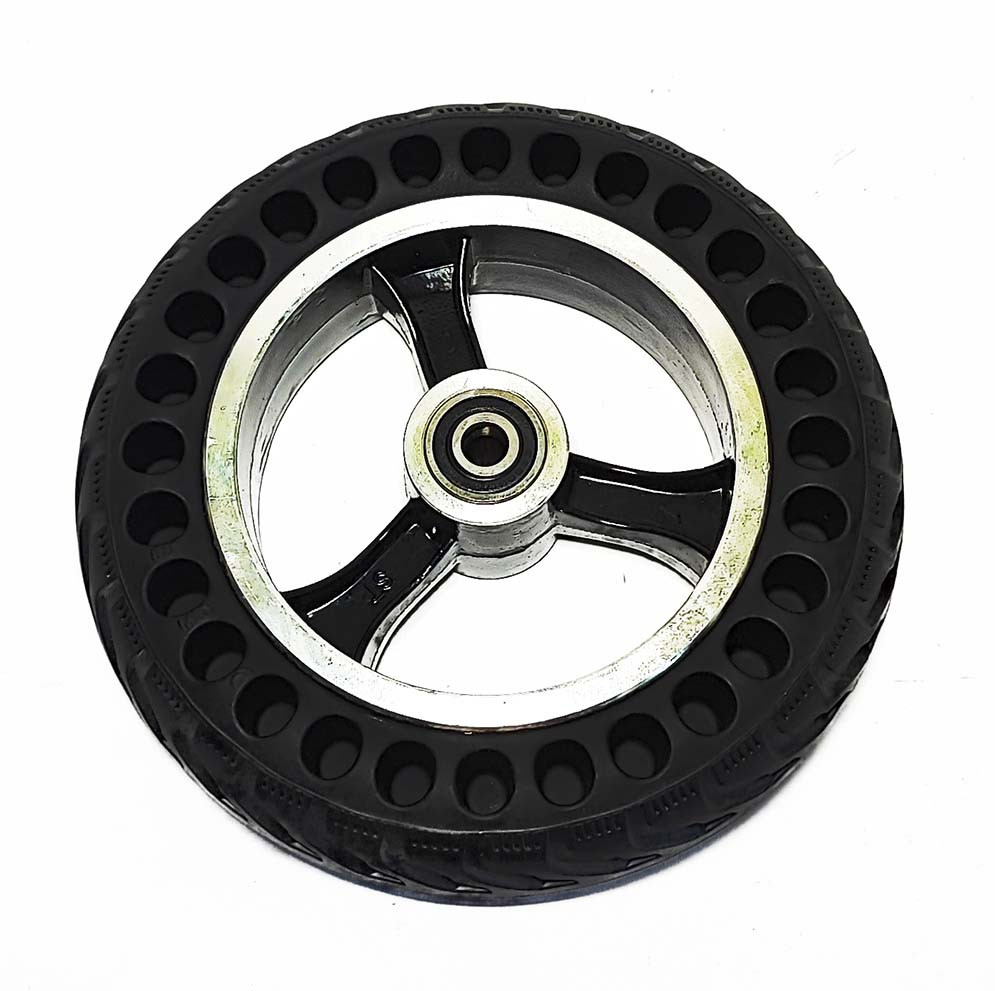 Колесо для електричного самоката 210х50мм суцільнолите перфороване