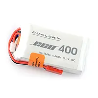 Литий-полимерная батарея Li-Pol Dualsky Package 400mAh 350C 3S 11.1V, 54 x 30,5 x 15 мм