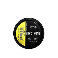 Топ сверхпрочный без липкого слоя Divia "Top Strong", Di1072, 30ml