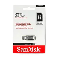 Флеш-накопитель для записи данных SanDisk Ultra Flair - USB 3.0 Flash Drive, 32 GB, пластик/металл