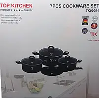 Набір посуду зі сковородою з антипригарним покриттям Top Kitchen TK00094, фото 3