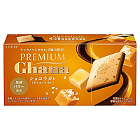 LOTTE Premium Ghana Caramel шоколад карамель 64 гр