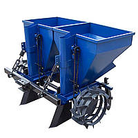 Картоплесаджалка для мототрактора з бункером для добрив (КС14)