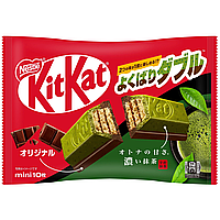 NESTLE Kit Kat Mini вафлі молочний матча 10 шт