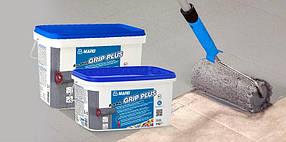 Універсальна акрилова грунтовка з кварцовим піском (Бетоноконтакт) Mapei Eco Prim Grip 5 кг, фото 4