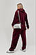 Велюровый спортивный костюм женский с ровными брюками супер больших размеров 58 60 62 64 66 68 - фото 7 - id-p1112592243