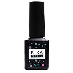 Kira Nails Matte No Wipe Top Coat - матовий топ для гель-лаку БЕЗ липкого шару, 6 мл