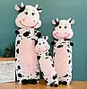 М'яка іграшка Корівка подушка антистрес Корова батон обіймашка 120 см, фото 2