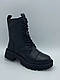 Чорні шкіряні черевики. Маленькі (36) розміри. - фото 2 - id-p2084185173