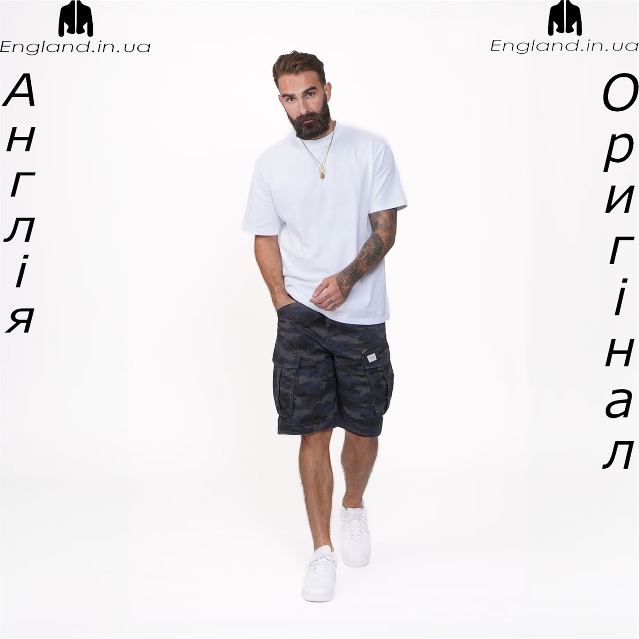 Шорти чоловічі Firetrap (Фаєртрап) з Англії, фото 1