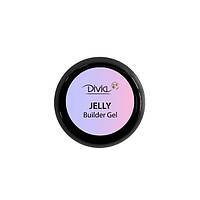 Гель Divia "Jelly Builder Gel" прозрачный (Clear) - Di1726 GJ01, 14g