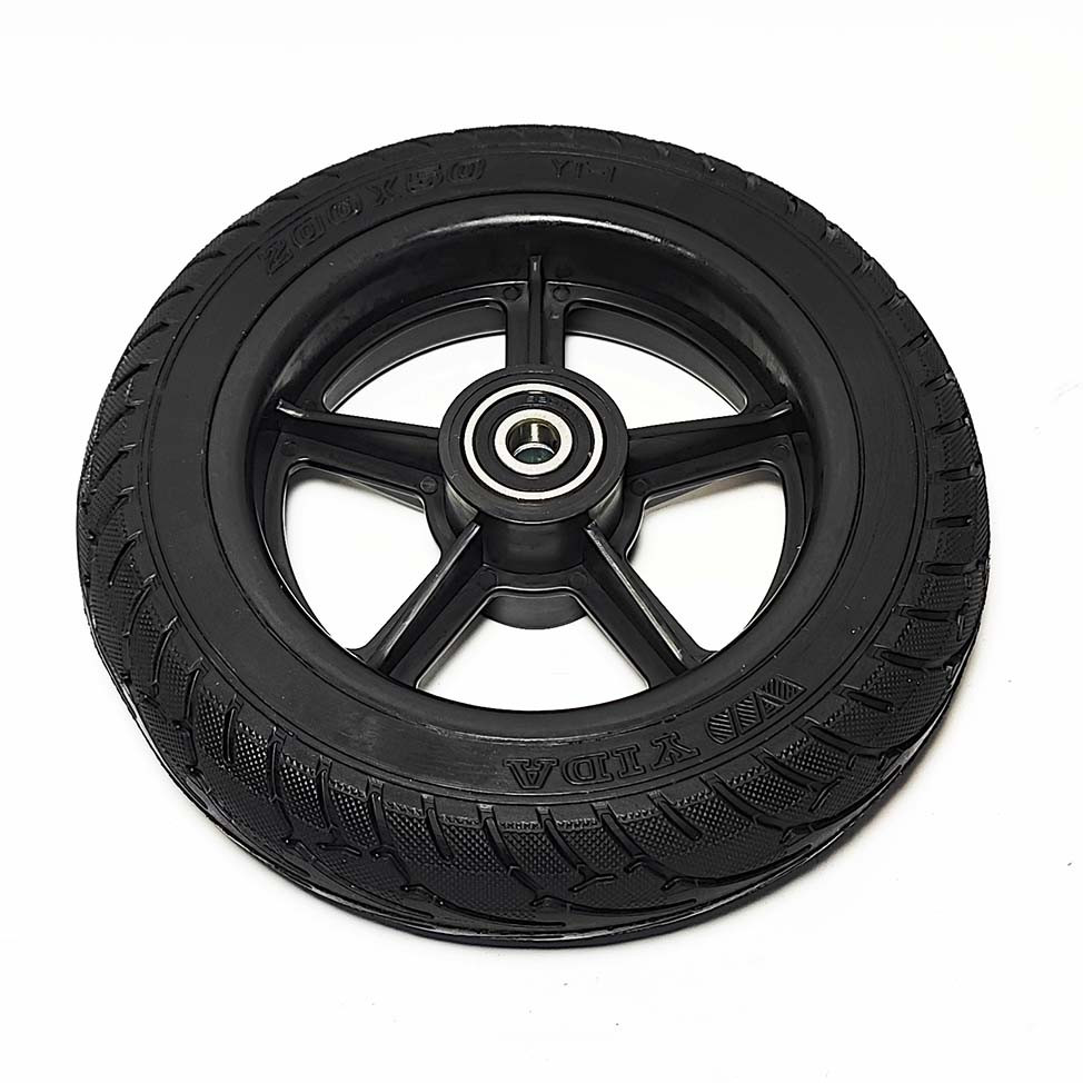 Колесо на електросамокат 200х50mm суцільнолітне, фото 1