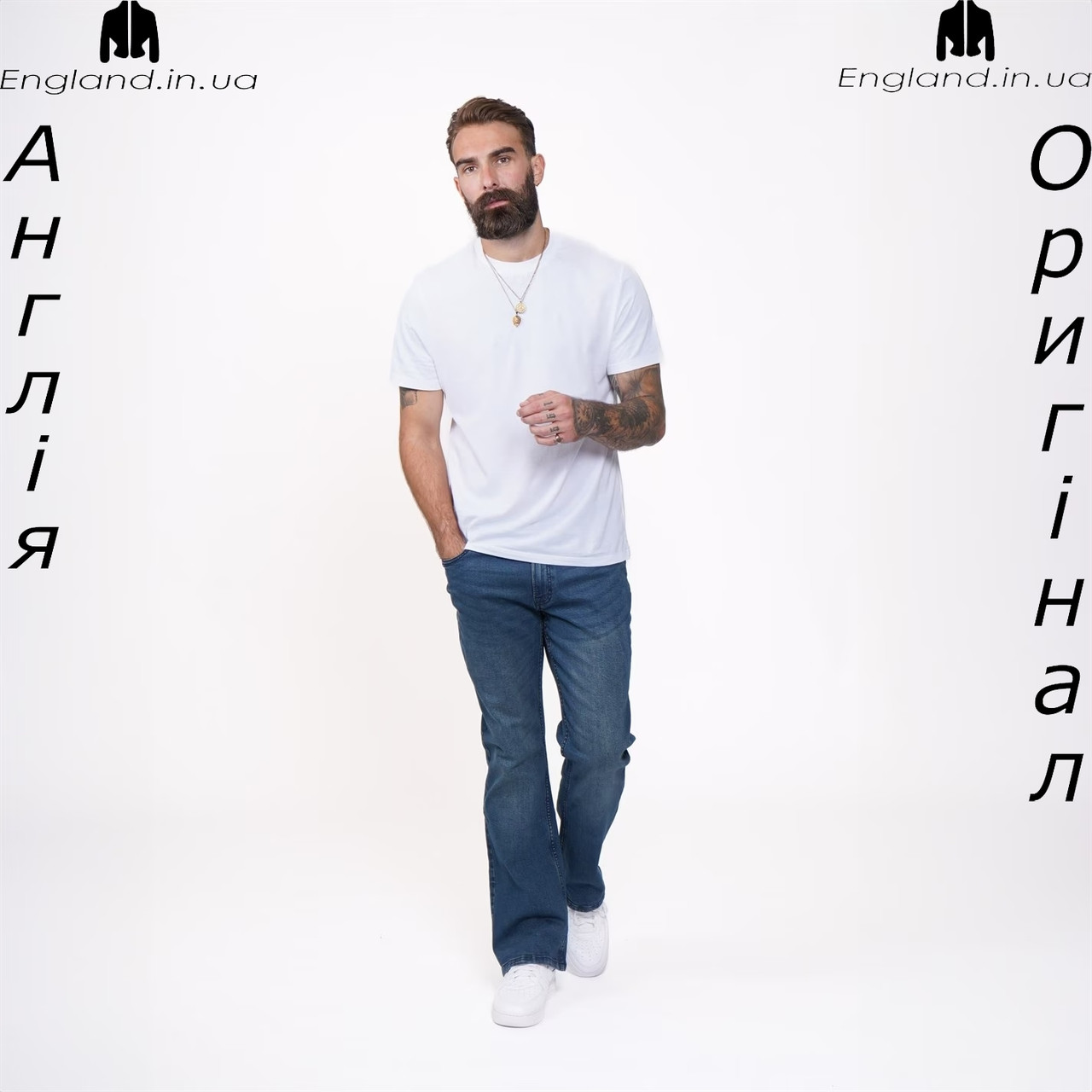 Джинси чоловічі Firetrap (Фаєртрап) з Англії - прямі, фото 1