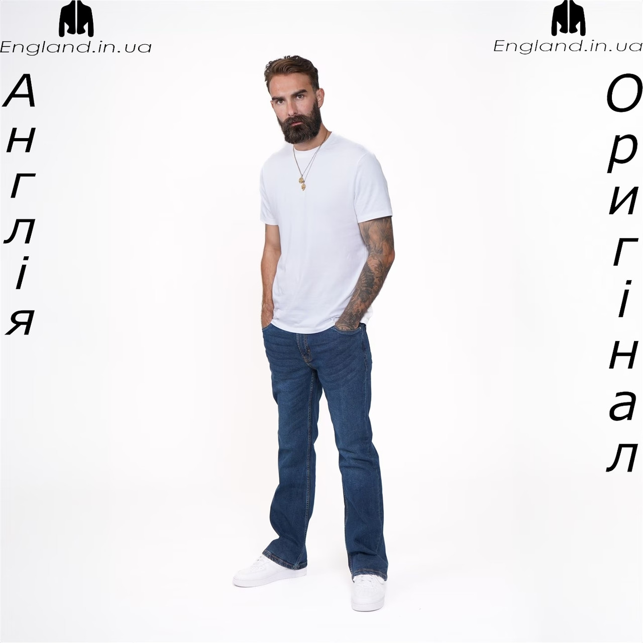 Джинси чоловічі Firetrap (Фаєртрап) з Англії - прямі, фото 1