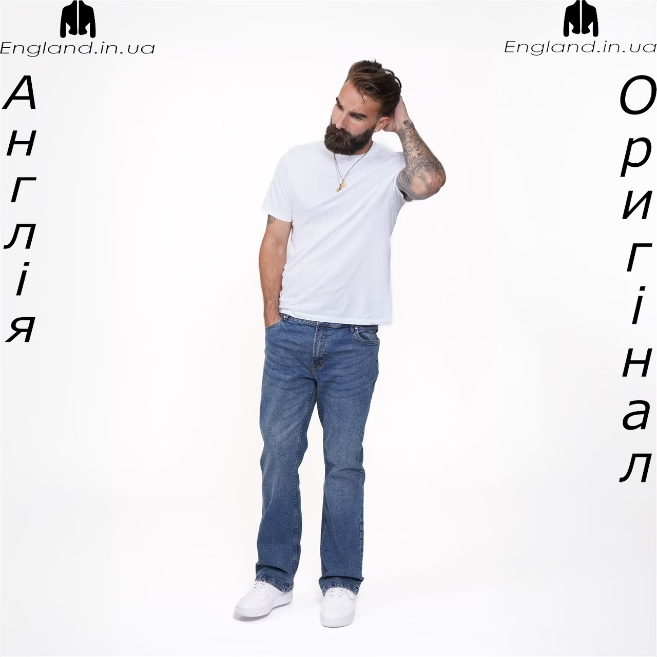 Джинси чоловічі Firetrap (Фаєртрап) з Англії - прямі, фото 1