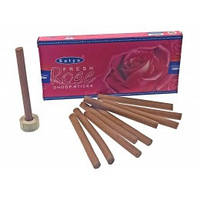 Fresh Rose dhoop sticks (Свежая Роза)(20 gms) (Satya) безосновное благовоние