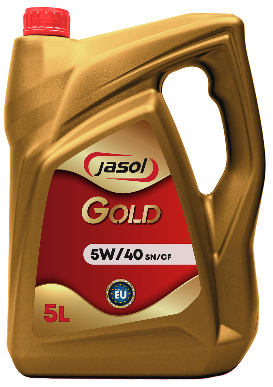 Моторна олива JASOL GOLD 5w40 (SN/CF A3/B3,A3/B4;VW 502.00/505.00;MB 229.3,MB 229.5;BMW Longlife 01) 5л