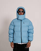 Зимова чоловіча куртка OGONPUSHKA Homie 3.0 блакитна XL