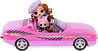 ЛОЛ Сюрприз Городской Кабриолет с куклой L.O.L. Surprise! City Cruiser Pink and Purple Sports Car 591771