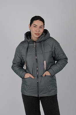 Весняна жіноча куртка Aziks м-201 олівковий