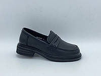 Туфлі жіночі шкіряні на низьких підборах. Размеры: 34, 35, 36, 37, 38, 39, 40, 41, 42.