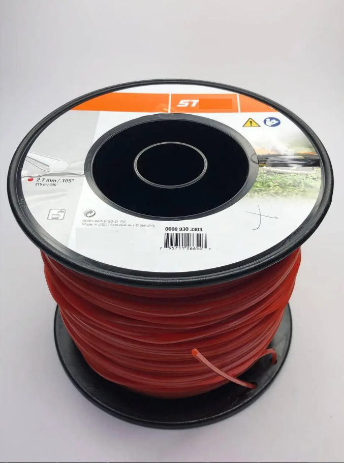 Волосінь St 2.7 мм 215 м, 5 кутна в бухті, фото 1