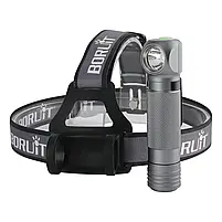 Налобний ліхтар BORUiT XPL V5 1000LM 18650 3-режима (аналог Nitecore HC33), фото 4
