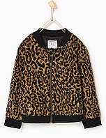 Леопардовая курточка-бомбер от Zara