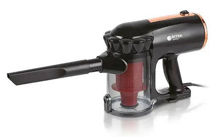 Дротовий вакуумний ручний провідний на 1200 Вт 0,5 л BITEK BT-8672 Вакуумний вертикальний пилосос