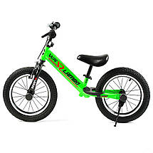 Дитячий велобіг "CORSO LAMBO" 14 дюймів (ручне гальмо, підніжка, підставка для ніг) LB-14700, фото 4