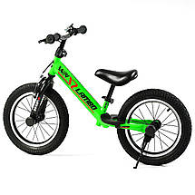 Дитячий велобіг "CORSO LAMBO" 14 дюймів (ручне гальмо, підніжка, підставка для ніг) LB-14700, фото 3