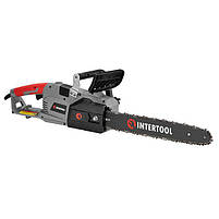 Пила INTERTOOL DT-2204 ланцюгова електрична 2400 Вт, шина 40 см, плавний пуск, прямий двигун, фото 6