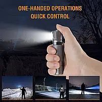 Налобний ліхтар BORUiT XPL V5 1000LM 18650 3-режима (аналог Nitecore HC33), фото 6
