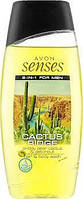 Шампунь-гель для душа Avon Senses Cactus Ridge 2в1 для мужчин 500 мл