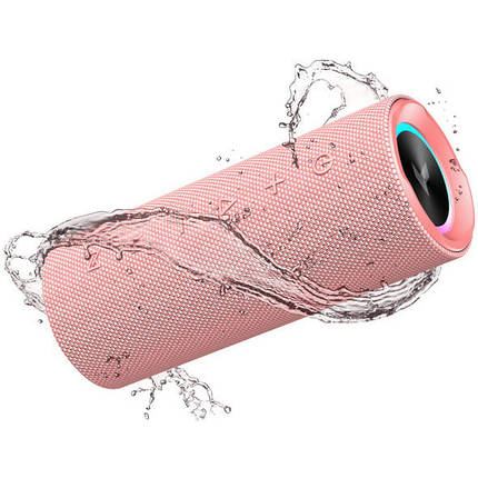 Bluetooth Колонка Pixus Ring Speaker pink UA, фото 1