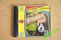 Диск для Sega Dreamcast игра Maximum pool