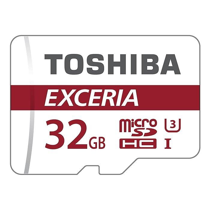 Карта пам'яті Toshiba microSDXC 32Gb U3 Exceria 4K + SD-адаптор