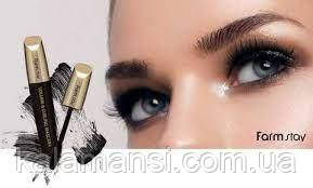 Тушь для ресниц объем и подкручивание FarmStay 2X Volume Curling Mascara 12 г - фото 3 - id-p2084210628