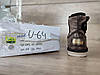 СКИДКА 33 р  UGG угги детские кожаные коричневые серые ботинки сапожки для мальчика для девочки эко кожа, фото 9