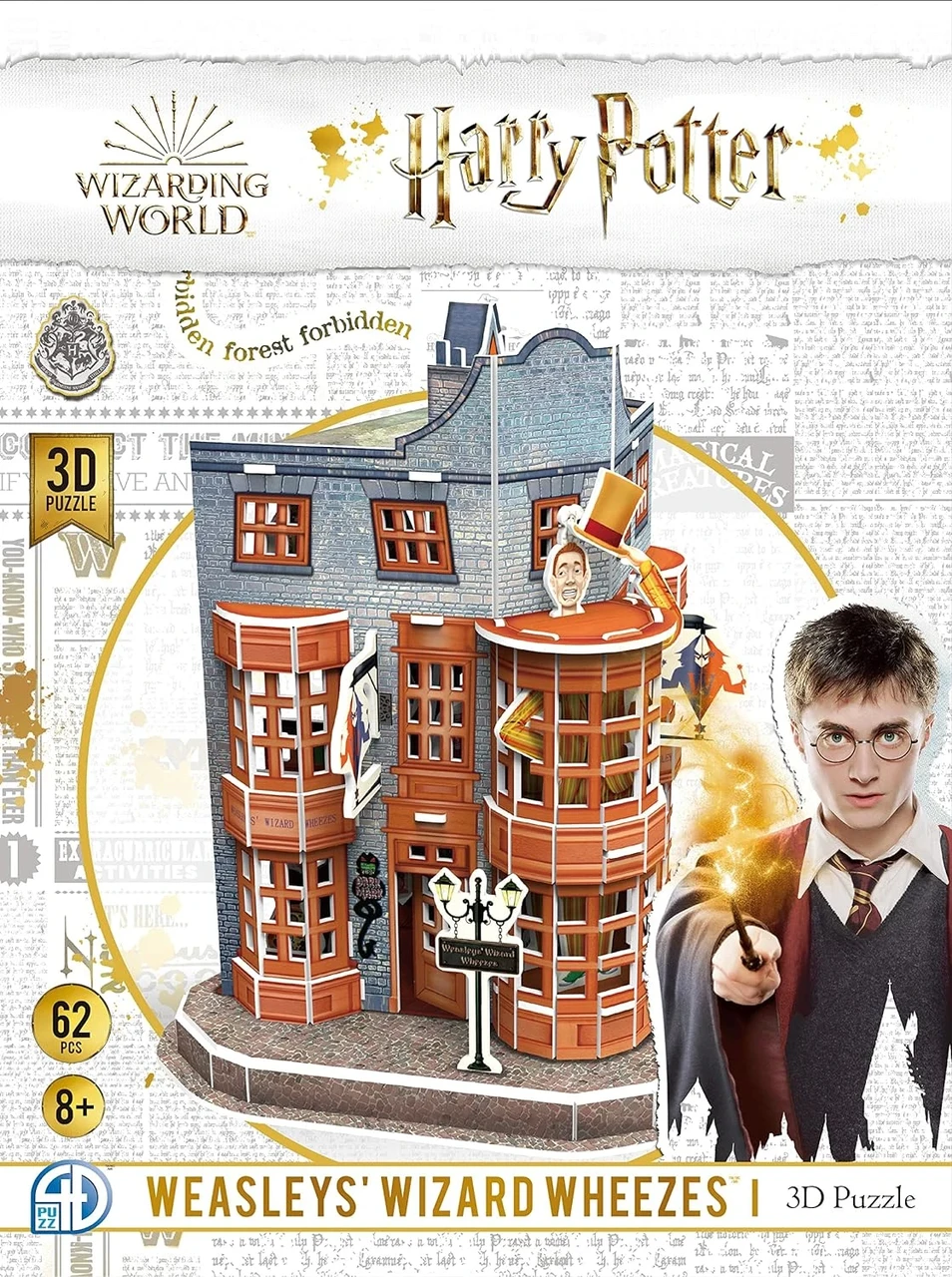 Відьмацькі витівки Візлі Пазл 3D Гаррі Поттер (Weasley’s Wizard Wheezes Set 3D puzzle Harry Potter)