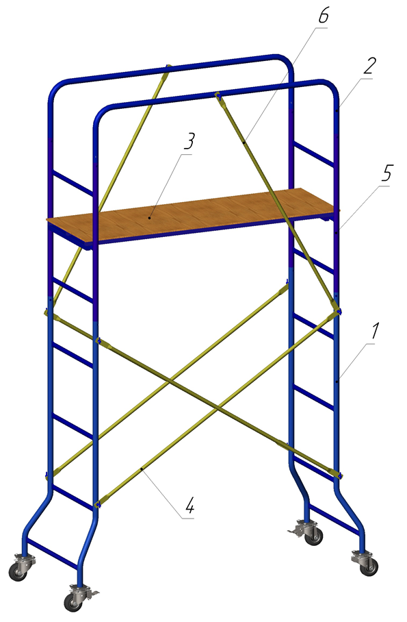 Міні підмостки "Мастерок-2", фото 1