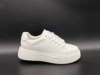 Білі кеди кросівки. Маленькі розміри (36).