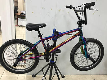 Трюковий велосипед Crosser BMX 20" Rainbow сталевий