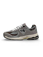 НОВА МОДЕЛЬ Жіночі кросівки New Balance 2002R Gray Brown