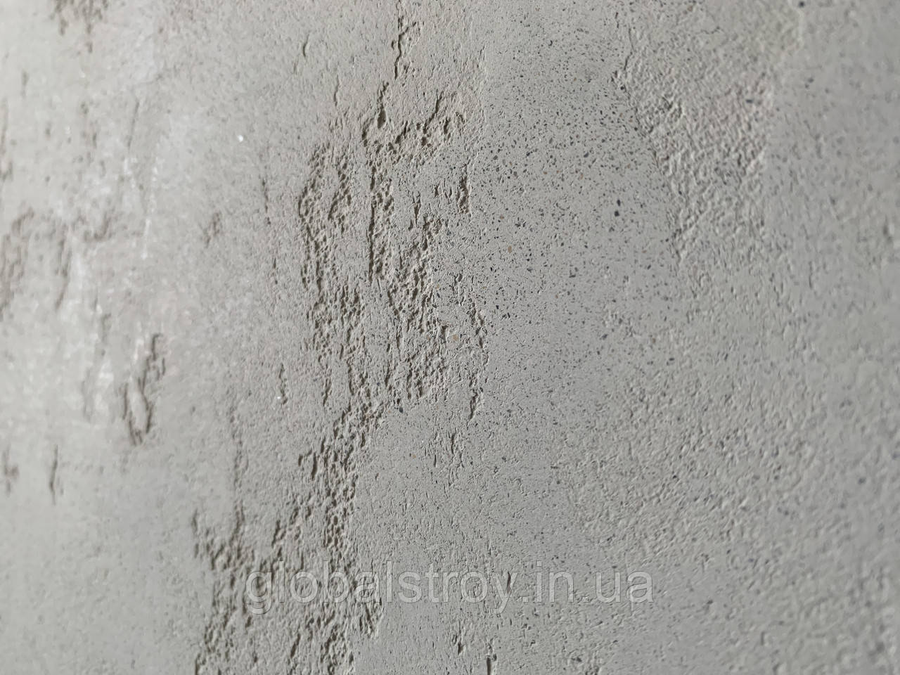 Штукатурка натуральна марморіно бетон Deco Terra MARMORINО POLVERE MEDIА Venezia Concrete 5 кг колір бетон