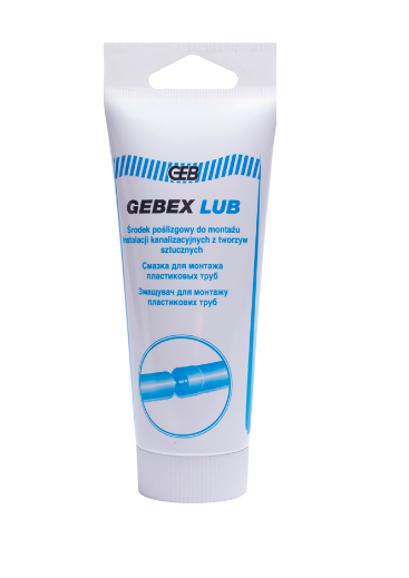 Паста мастильна GEB Gebex Lub (125 г) для монтажу трубопроводу (Франція), фото 1