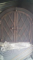 Дверцята духовки 400*600 мм "арка" металевий кування