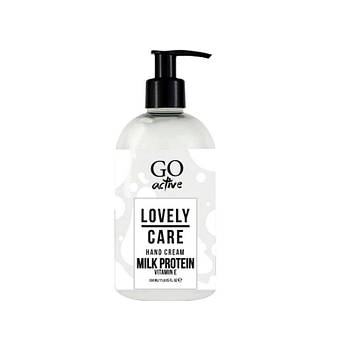 GO ACTIVE Lovely Care Hand Cream Milk Protein Vitamin E Крем для рук 350 мл