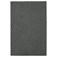 ІКЕА OSTERILD Килимок під двері, темно-сірий, 60х90 см 30495207