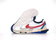 Чоловічі кросівки Nike Zoom Cortez SP Sacai White University Red Blue ALL10874, фото 3